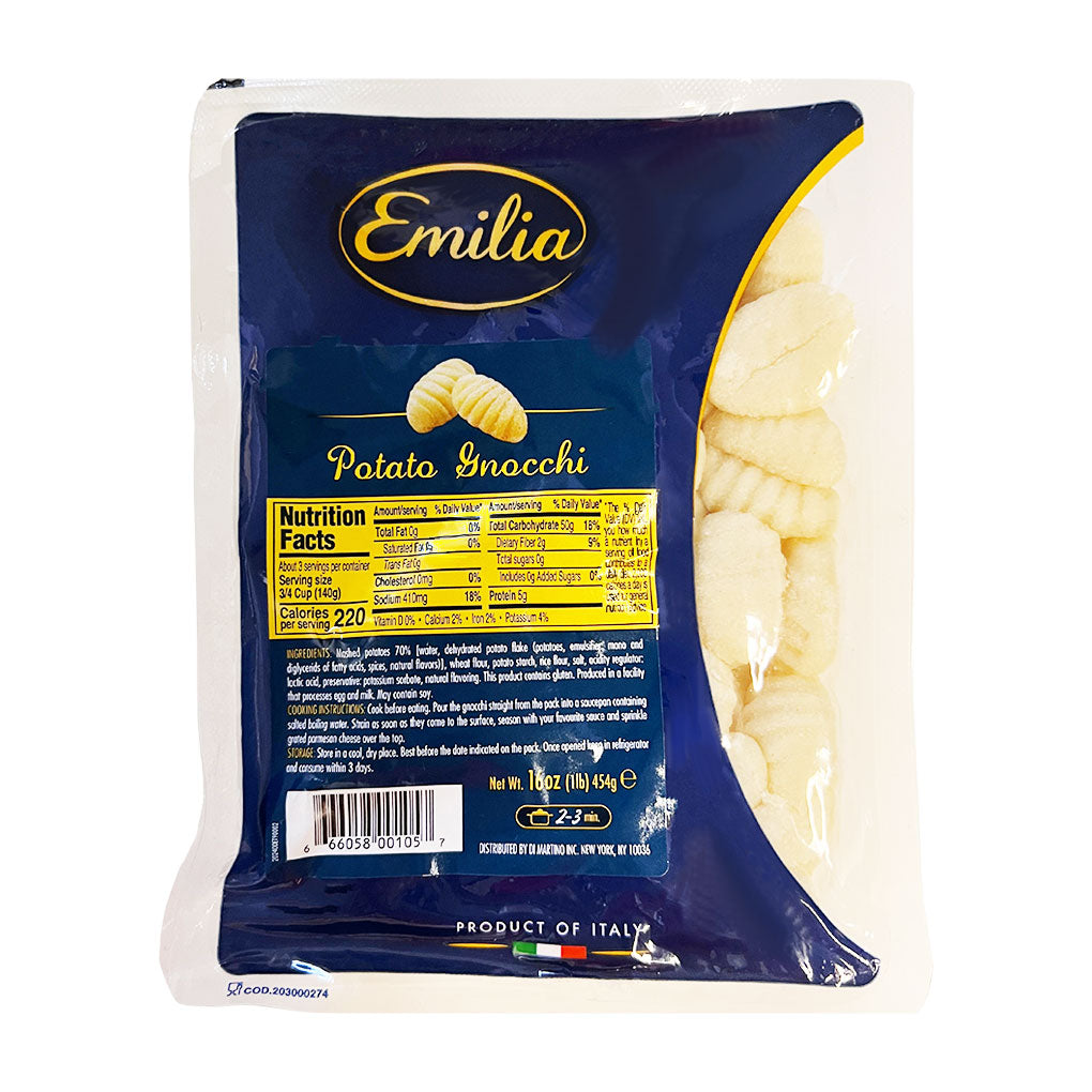 Italian Potato Gnocchi by Emilia, 16 oz (454 g)