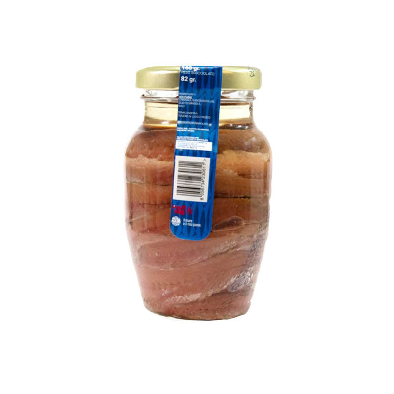 Anchovy Fillets in Sunflower Oil by Monte Mare, 2.8 oz (80 g)