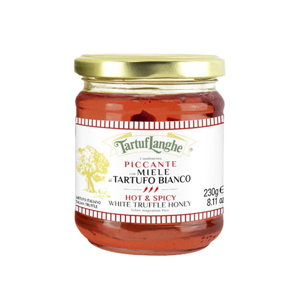 Hot & Spicy Italian White Truffle Acacia Honey by Tartuflanghe, 8.1 oz (230 g)