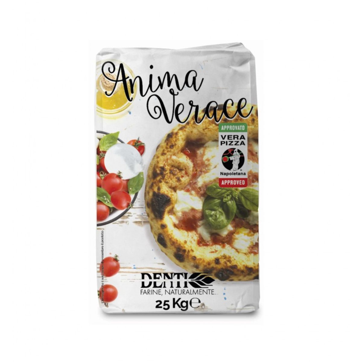 Molino Denti Italian Pizza Flour 00 Anima Verace - 1kg (2.2lb)