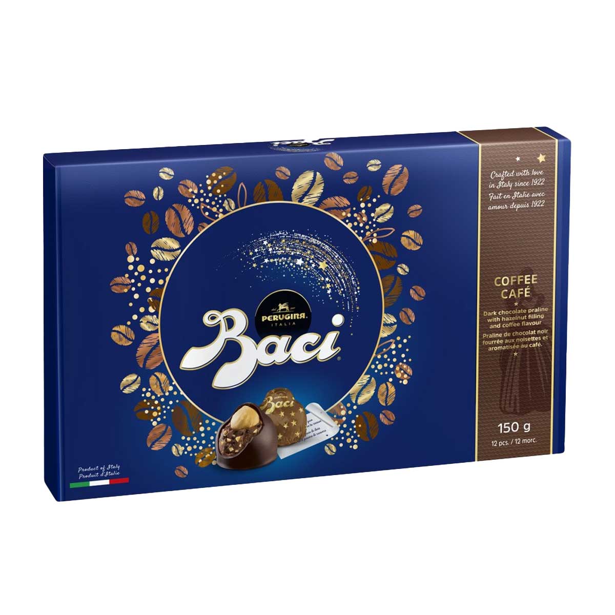 Baci Perugina Coffee Chocolate Truffles, 12 Pcs, 5.3 oz (150 g)