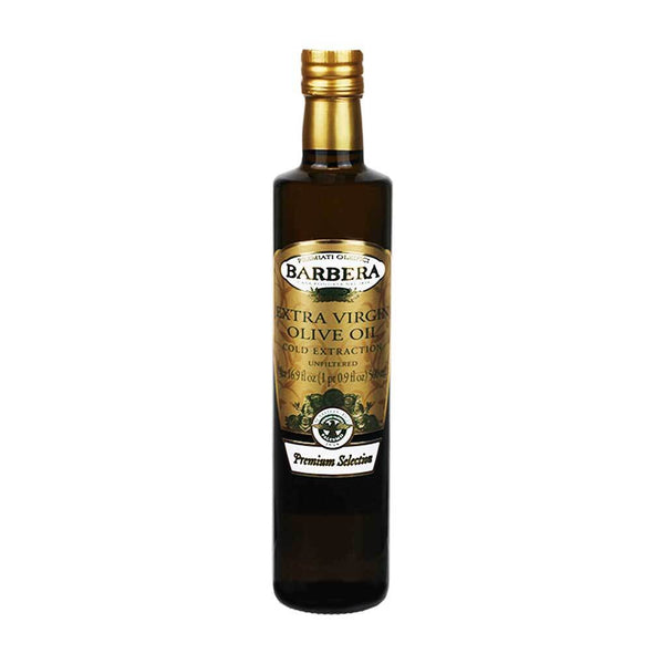 Premium Selection Cold-Extracted EVOO by Barbera, 16.9 fl oz (500 ml)