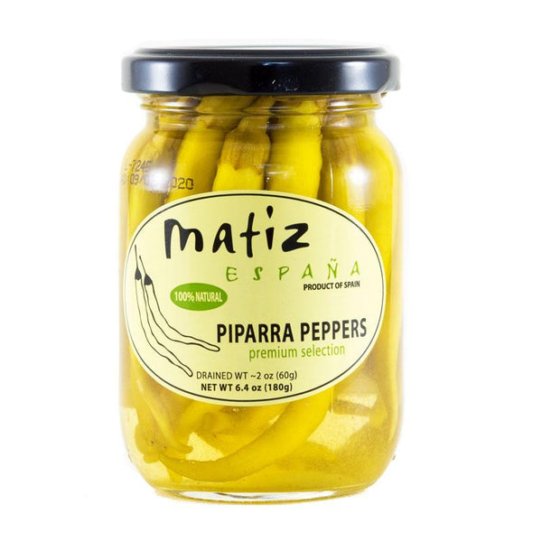 Matiz Piparra Peppers, 6.4 oz (180 g)
