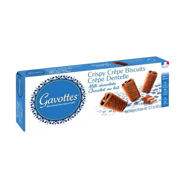 Gavottes Milk Chocolate Crepe Dentelle, 3.2 oz (90 g)