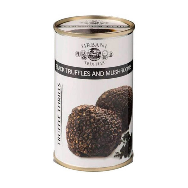 Urbani Truffle Thrills Black Truffles Mushrooms Sauce 6.4 oz. (180g)