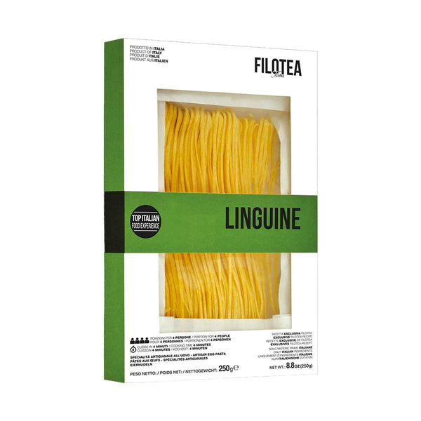 Linguine Egg Pasta by Filotea, 8.8 oz (250 g)