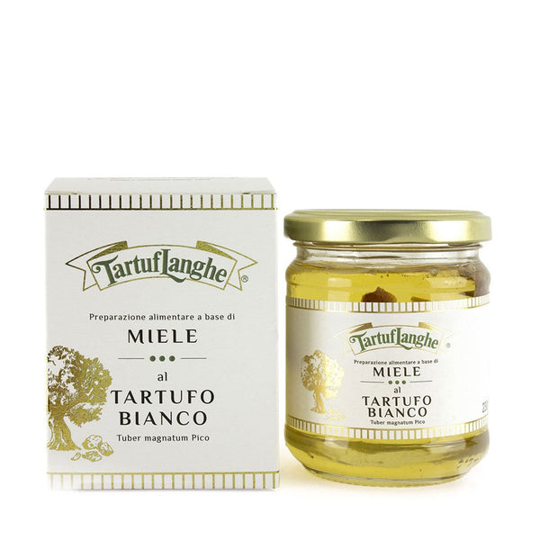 Tartuflanghe Acacia Honey with White Truffle, Large, 8.1 oz (230 g)