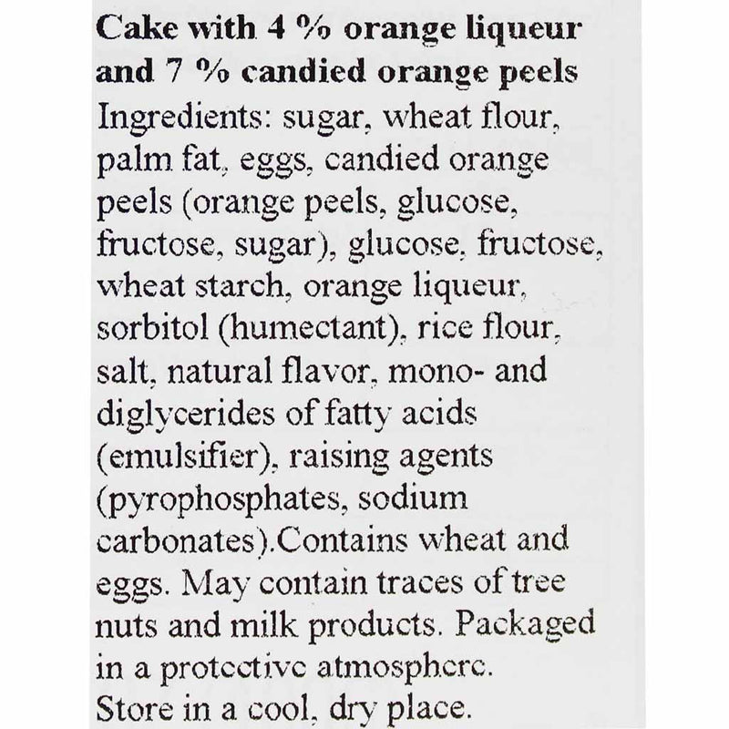 German Orange Liqueur Cake by Schlunder 14 oz (400 g)