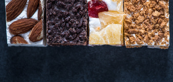 variety of italian nougat