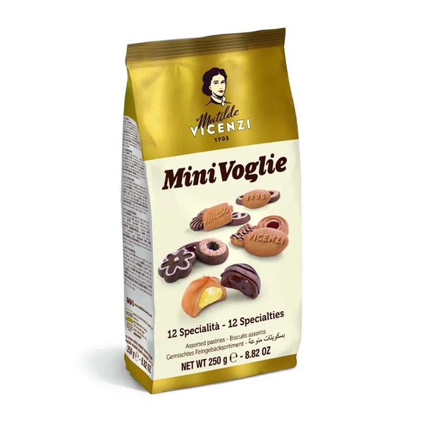 Matilde Vicenzi Mini Voglie Assorted Pastries, 8.82 oz (250 g)