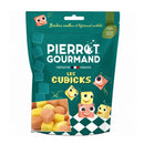 Pierrot Gourmand French Cubicks Sour Gummies, 3.5 oz (100 g)