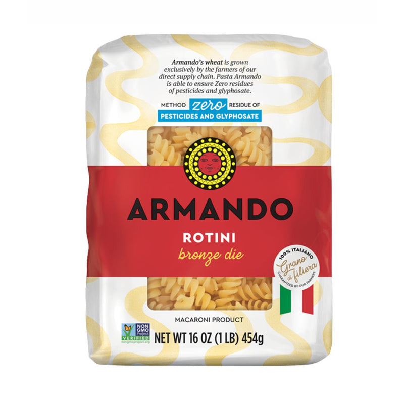 Armando Rotini Pasta, 100% Italian Wheat, Bronze Cut, 16 oz (454 g)