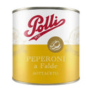 Polli Red & Yellow Bell Peppers in Vinegar, 5.63 lb (2.55 kg)