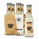 Polara Ginger Beer Italian Soda, 6.7 fl x 4, 27 fl oz (800 ml)