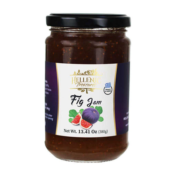 Fig Jam from Greece by Hellenic Treasures, 13.41 oz (380 g)