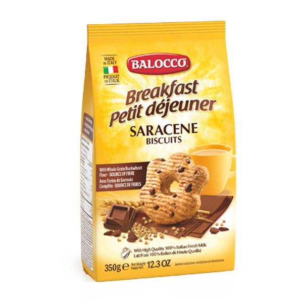 Balocco Saracene Whole Wheat Biscuits, 12.3 oz (350 g)