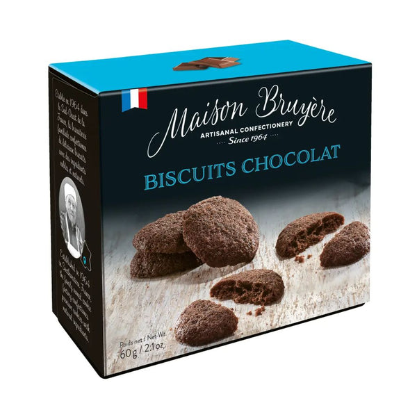 Maison Bruyere French Chocolate Cookies, 2.1 oz (60 g)