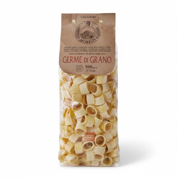 Morelli Calamari Pasta (With Wheat Germ), 17.6 oz (500 g)