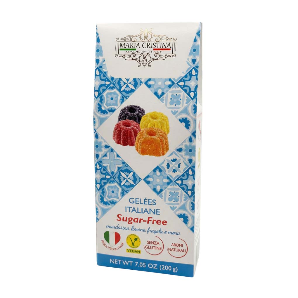 Maria Cristina Sugar-Free Vegan Italian Gummies, 7.05 oz