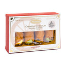 Pennisi Sicilian Cannoli with Pistachio, Cocoa, and Vanilla Cream (4 Pcs), 4.23 oz (120 g)