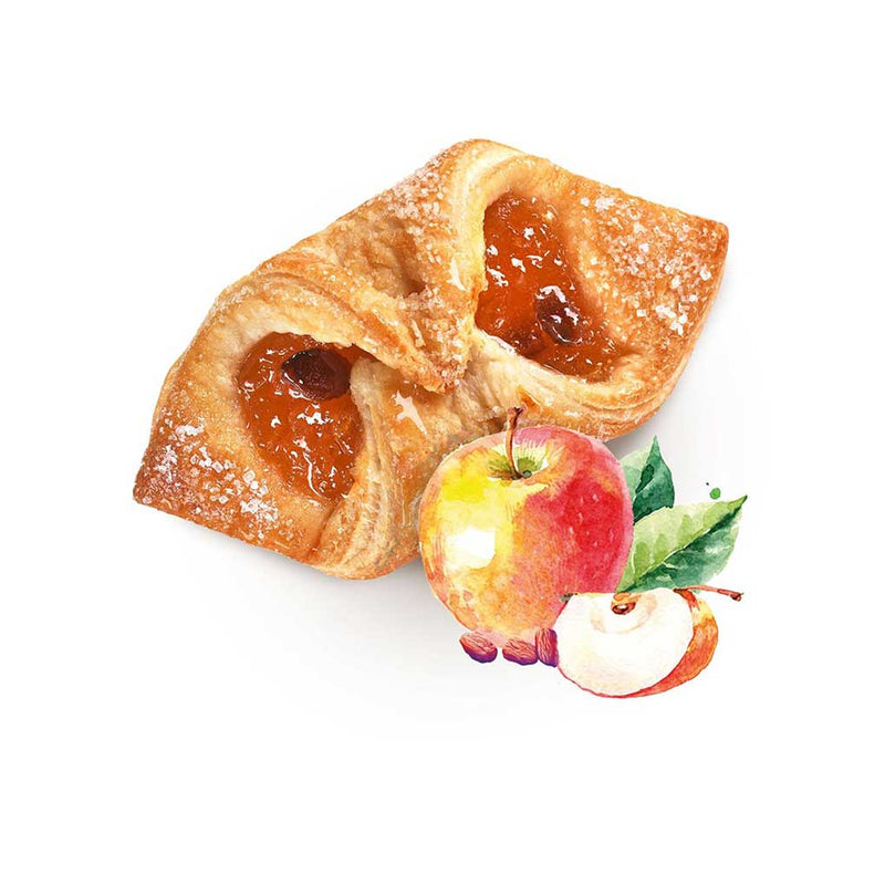 Fagottini Puff Pastry with Apple Filling and Raisins by Maristella, 5.29 oz (150 g)