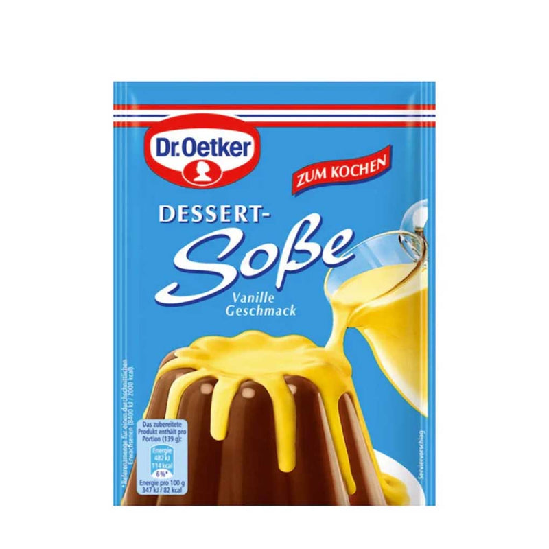 Dr. Oetker Vanilla Dessert Sauce, 1.8 oz (51 g)