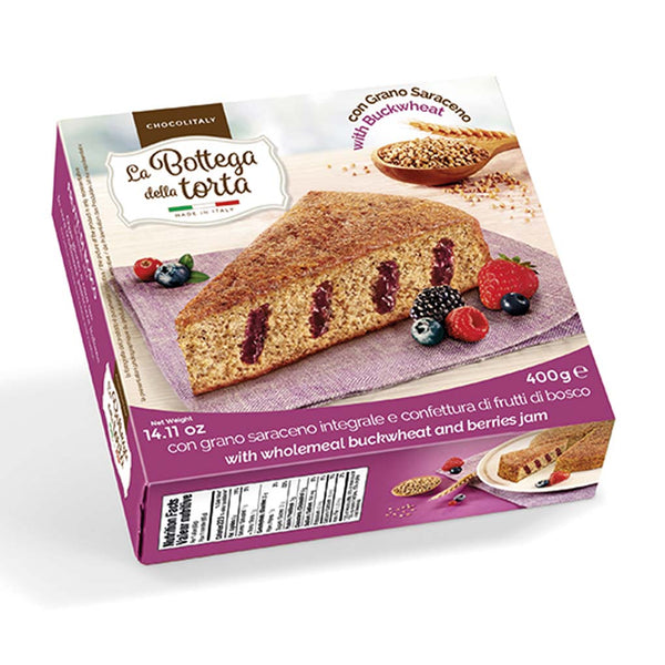 Buckwheat Cake with Berry Filling by ChocolItaly, 15.87 oz (450 g)