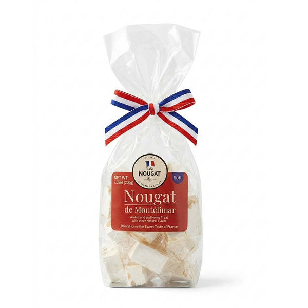 Le Nougat(中古品) Le Nougat French Almond Honey Nougat Gift Bag, Soft, 7.05 oz (200 g)