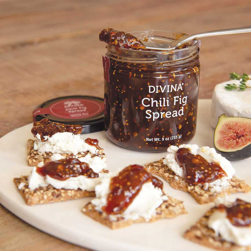 Divina Chili Fig Spread, 9 oz (255 g)