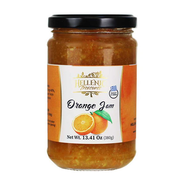 Orange Jam from Greece by Hellenic Treasures, 13.41 oz (380 g)