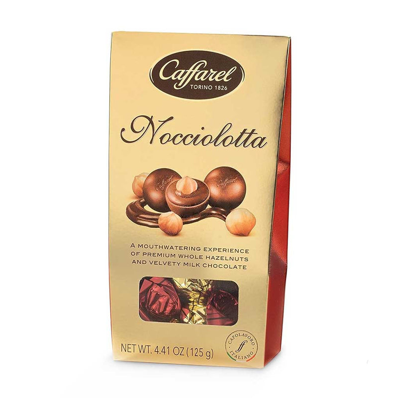 Caffarel Nocciolotta Chocolates with Whole Hazelnuts, 4.4 oz (125 g)