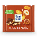 Ritter Sport Milk Chocolate with Whole Hazelnuts & Corn Flakes, 3.5 oz (100 g)