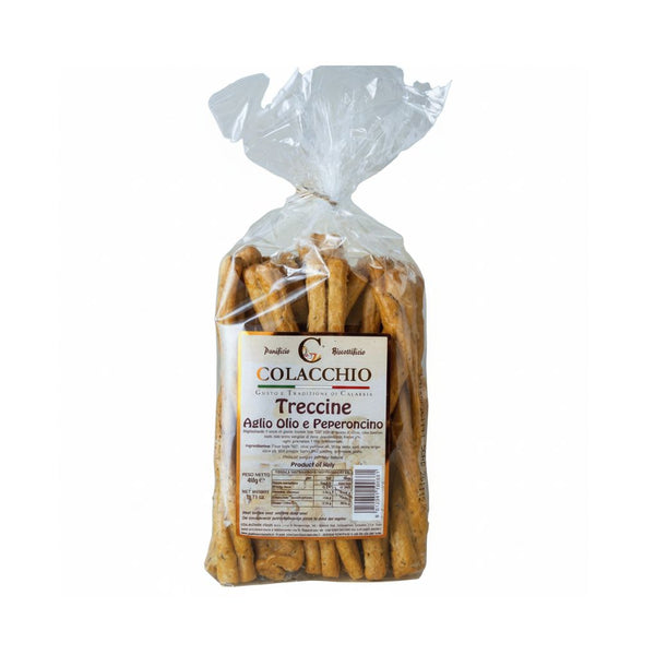 Colacchio Calabrian Twisted Spicy Taralli, 14.1 oz (400 g)