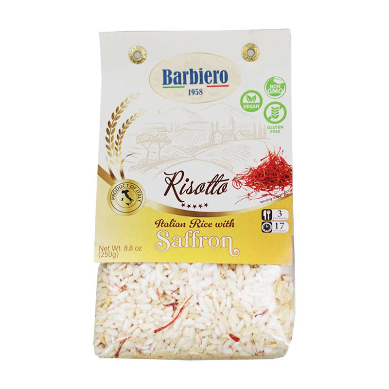 Italian Risotto with Saffron by Barbiero, 8.8 oz (250 g)