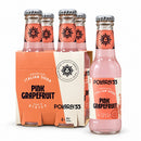 Polara Pink Grapefruit Italian Soda, 6.7 fl x 4, 27 fl oz (800 ml)