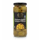 Pimento Stuffed Green Olives by Hellenic Treasures, 17 oz (500 g)