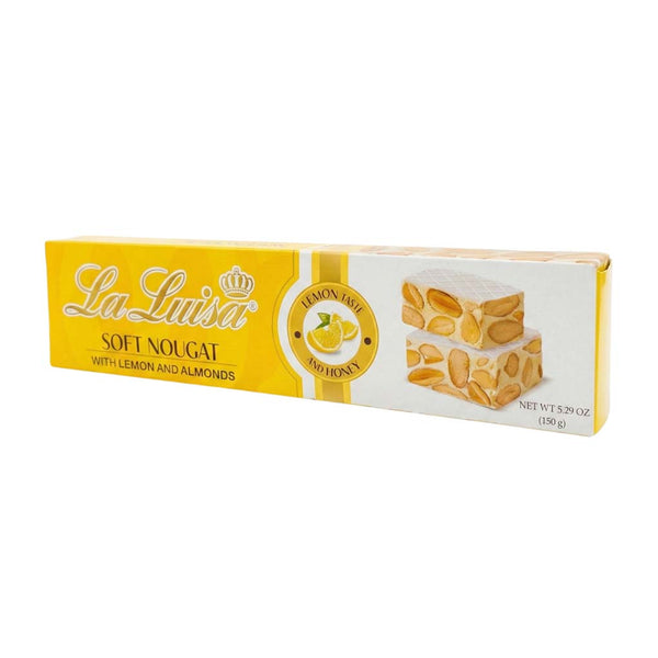 La Luisa Soft Nougat with Lemon and Almonds, 5.29 oz (150 g)