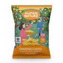 Human Nature Cheddar Cheese Lentil Snacks, 3.5 oz (100 g)