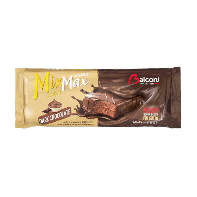 Balconi Mix Max Snack Cakes with Dark Chocolate, 11.3 oz (320 g)