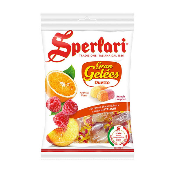 Sperlari Duetto "Bi-Flavored" Gummies (No Animal Gelatin), 6.17 oz (175 g)