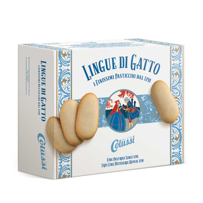 Colussi Italian Cat Tongue Cookies, 4.59 oz (130 g)