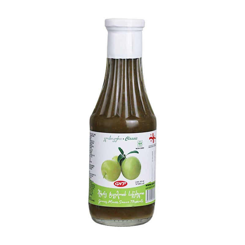 Green Georgian Plum Sauce Tkemali by GNP, 19.4 oz (550 g)