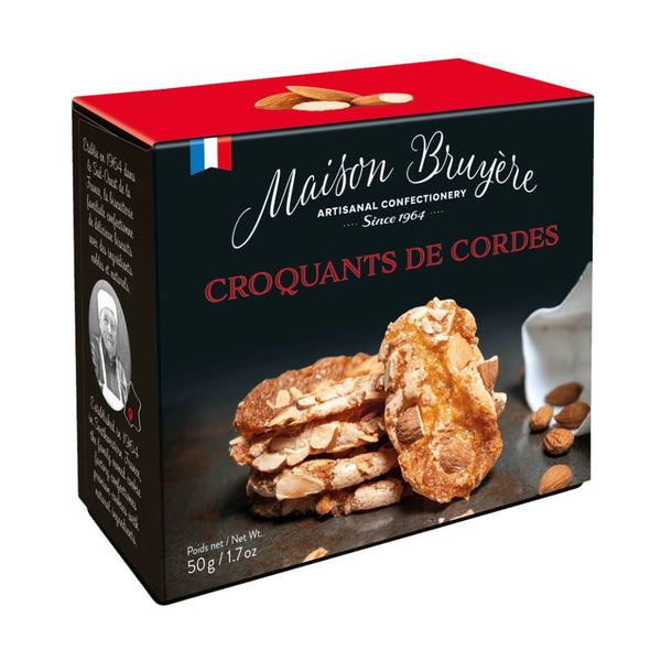Maison Bruyere French Almond Crisps, 1.7 oz (50 g)