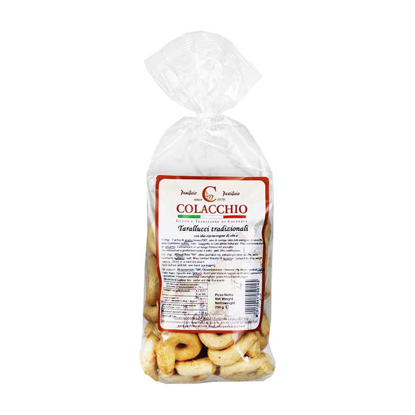 Colacchio Traditional Tarallucci, 8.8 oz (250 g)