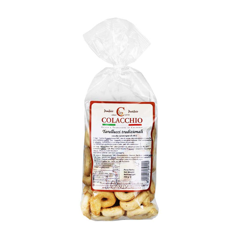 Colacchio Traditional Tarallucci, 8.8 oz (250 g)