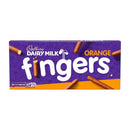 Cadbury Orange Milk Chocolate Fingers, 4 oz (114 g)