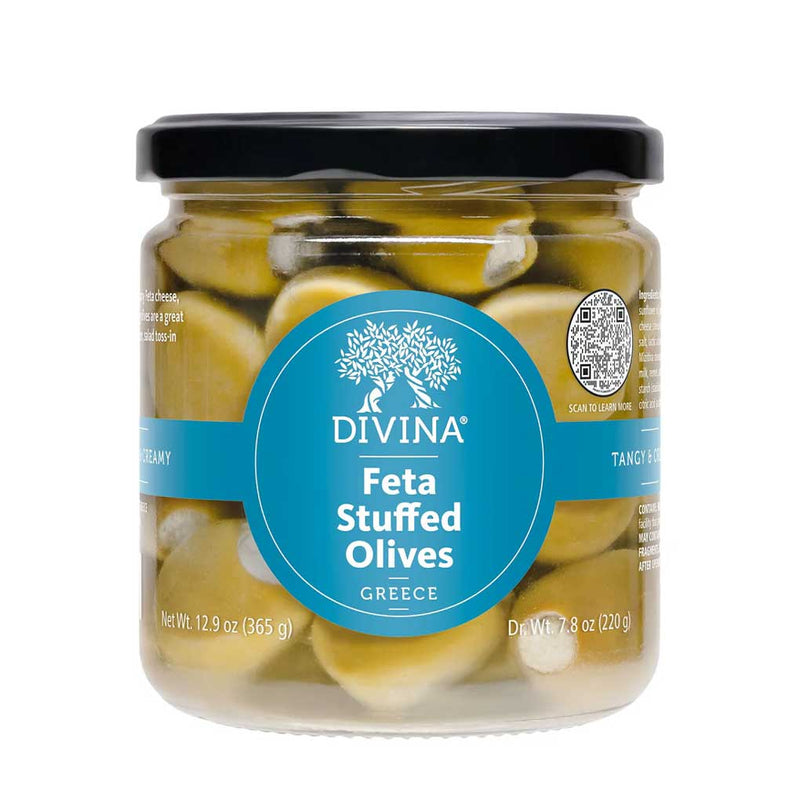 Divina Feta Stuffed Olives, 12.9 oz (365 g)