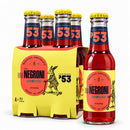 Polara Negroni Mocktail, Alcohol-Free, 6.7 fl x 4, 27 fl oz (800 ml)