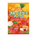 Kasugai Assorted Gummy: Lychee, Mango and Strawberry, 3.59 oz (102 g)