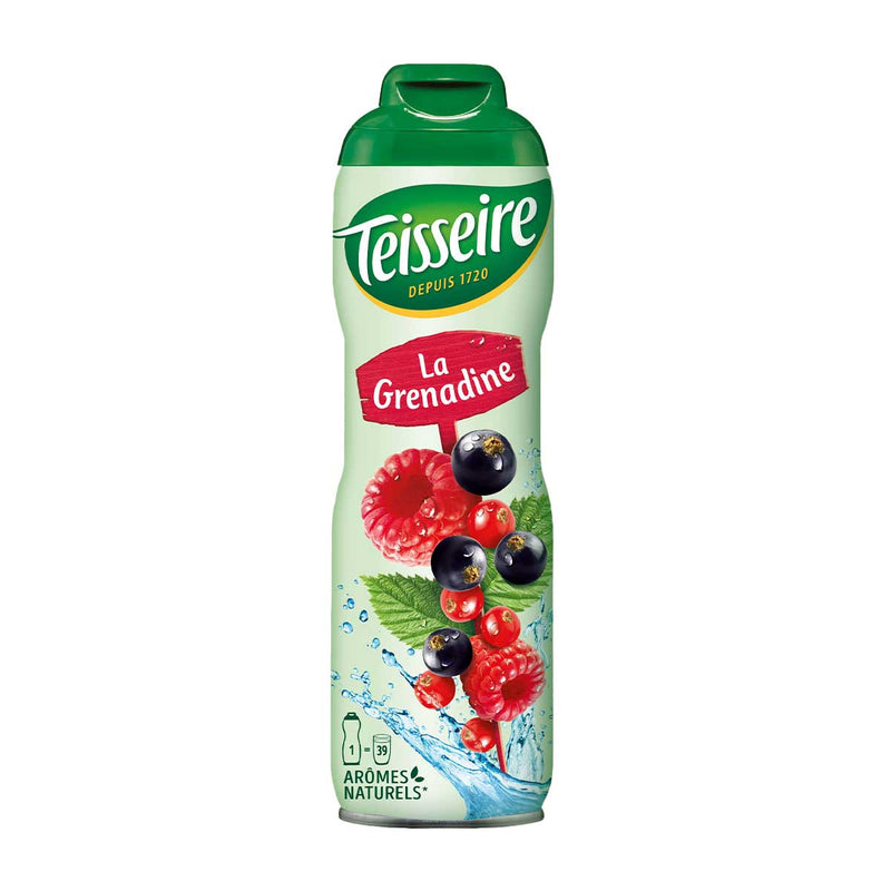 [Minor Dents] French Grenadine Syrup by Teisseire, 20.3 fl oz (600 ml)